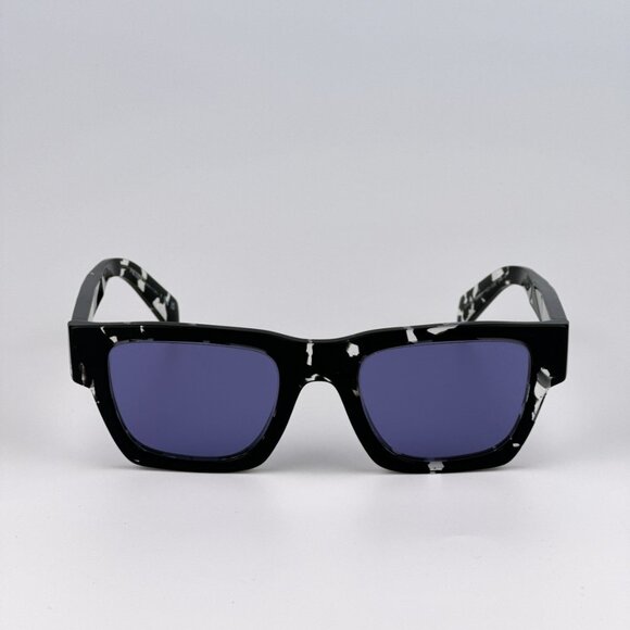 Prada PRA06S 15O50B BRAND NEW Sunglasses Tortoise Black Violet Square Unisex - Picture 9 of 14